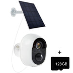 Videocamera di sorveglianza WiFi con pannello solare Ultra-HD