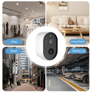 Telecamera di sorveglianza wireless HD da 3 MP per esterni domestici, 4G Version+9000mAh Battery, WiFi Version+9000mAh Battery, WiFi Version+5200mAh Battery+Onecam APP, WiFi Version+5200mAh Battery+Tuya APP