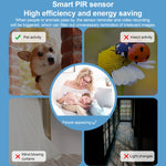 Telecamera di sorveglianza wireless HD 3 MP per esterni con batte
