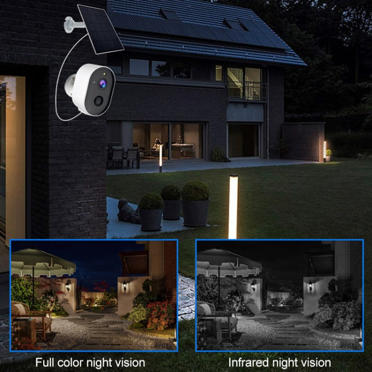 Telecamera sorveglianza wireless WiFi con pannello solare 3 MP