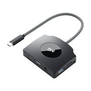 YCE-Z70A Tipo-C a PD 3.0, USB 3.0x2 + SD/TF, 3.5mm e scheda di acquisizione video per docking station HD1.4