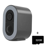 Telecamera WiFi Tuya Smart Version HD a basso consumo energetico, spina UE, Without Memory, 32GB, 64GB, 128GB