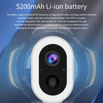 Telecamera WiFi Tuya Smart HD 3MP con batteria ricaricabile