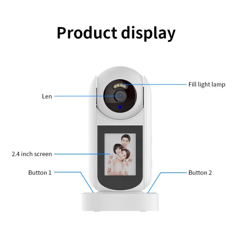 Telecamera di sorveglianza WiFi 2 MP con visione notturna a color