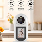 Telecamera di sorveglianza WiFi con visione notturna a colori a doppia luce e videochiamata HD da 2 MP, EU Plug, US Plug