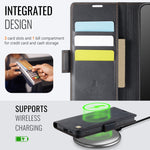 Custodia in pelle magnetica RFID MagSafe con fibbia laterale AutSpace A11 per telefono, For Samsung Galaxy S25+ 5G, For Samsung Galaxy S25 Ultra 5G, For Samsung Galaxy S24 FE 5G, For Samsung Galaxy S24 Ultra 5G, For Samsung Galaxy S24+ 5G              ...