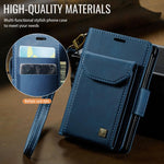 AutSpace A23 Organ Card Bag Custodia magnetica RFID PU per telefono, For Galaxy Z Fold8 5G, For Galaxy Z Fold8 Ultra 5G, For Samsung Galaxy Z Fold7 5G, For Samsung Galaxy Z Fold6 5G, For Samsung Galaxy Z Fold5 5G