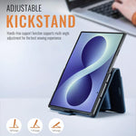 AutSpace A23 Organ Card Bag Custodia magnetica RFID PU per telefono, For Galaxy Z Fold8 5G, For Galaxy Z Fold8 Ultra 5G, For Samsung Galaxy Z Fold7 5G, For Samsung Galaxy Z Fold6 5G, For Samsung Galaxy Z Fold5 5G