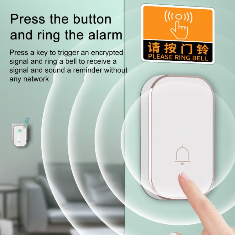 Campanello wireless impermeabile 2 in 1 con telecomando A20 Pro