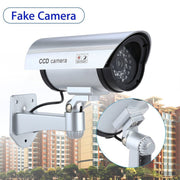 Telecamera di sorveglianza impermeabile con simulazione di luce LED