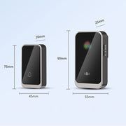 A20 Pro Plug in Campanello wireless impermeabile ricaricabile a lunga distanza gratuito, A20 Pro (EU Plug)