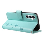 Custodia per telefono in pelle con motivo in rilievo di tarassaco, For Samsung Galaxy A26 5G Global