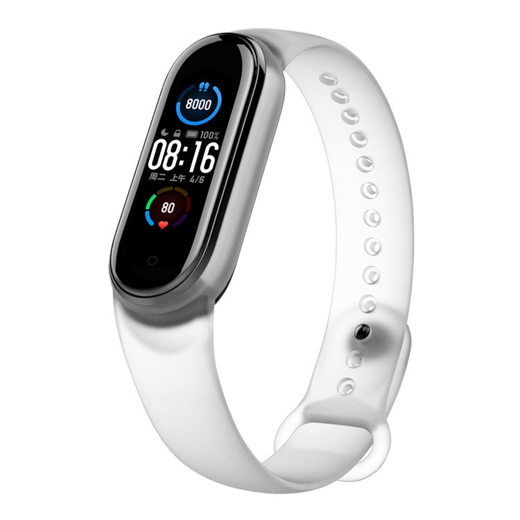Cinturino in silicone traslucido TPU, For Xiaomi Mi Band 5