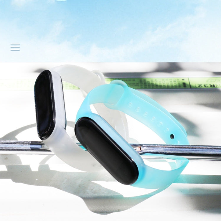 Cinturino in silicone traslucido TPU, For Xiaomi Mi Band 5
