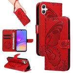 Custodia per telefono in pelle goffrata con farfalla a coda di rondine, For Samsung Galaxy A57 5G, For Samsung Galaxy A37 5G, For Galaxy A27 5G, For Samsung Galaxy A07 5G
