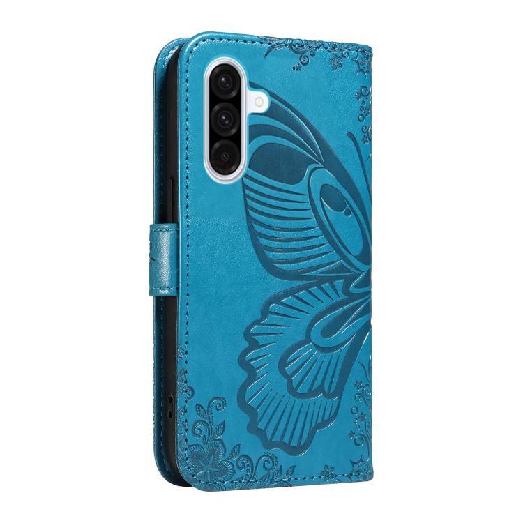 Custodia per telefono in pelle goffrata con farfalla a coda di rondine, For Samsung Galaxy A36 5G / M56 5G, For Samsung Galaxy A06 5G / 4G, For Samsung Galaxy A56 5G, For Samsung Galaxy A26 5G Global