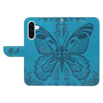 Custodia per telefono in pelle goffrata con farfalla a coda di rondine, For Samsung Galaxy A36 5G / M56 5G, For Samsung Galaxy A06 5G / 4G, For Samsung Galaxy A56 5G, For Samsung Galaxy A26 5G Global