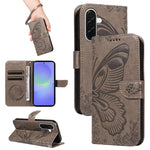 Custodia per telefono in pelle goffrata con farfalla a coda di rondine, For Samsung Galaxy A57 5G, For Samsung Galaxy A37 5G, For Galaxy A27 5G, For Samsung Galaxy A07 5G