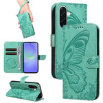 Custodia per telefono in pelle goffrata con farfalla a coda di rondine, For Samsung Galaxy A57 5G, For Samsung Galaxy A37 5G, For Galaxy A27 5G, For Samsung Galaxy A07 5G