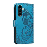 Custodia per telefono in pelle goffrata con farfalla a coda di rondine, For Samsung Galaxy A57 5G, For Samsung Galaxy A37 5G, For Galaxy A27 5G, For Samsung Galaxy A07 5G