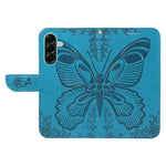 Custodia per telefono in pelle goffrata con farfalla a coda di rondine, For Samsung Galaxy A57 5G, For Samsung Galaxy A37 5G, For Galaxy A27 5G, For Samsung Galaxy A07 5G