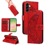 Custodia per telefono in pelle goffrata con farfalla a coda di rondine, For Samsung Galaxy A57 5G, For Samsung Galaxy A37 5G, For Galaxy A27 5G, For Samsung Galaxy A07 5G