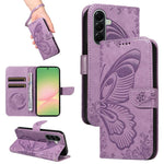 Custodia per telefono in pelle goffrata con farfalla a coda di rondine, For Samsung Galaxy A57 5G, For Samsung Galaxy A37 5G, For Galaxy A27 5G, For Samsung Galaxy A07 5G