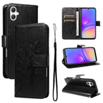 Custodia per telefono in pelle con motivo in rilievo albero e gatto, For Samsung Galaxy A36 5G / M56 5G, For Samsung Galaxy A06 5G / 4G