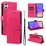 Custodia per telefono in pelle con motivo in rilievo albero e gatto, For Galaxy A27 5G, For Samsung Galaxy A07 5G