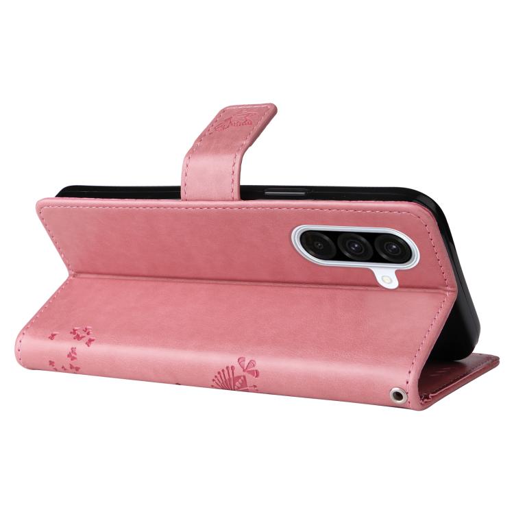 Custodia per telefono in pelle con motivo in rilievo albero e gatto, For Samsung Galaxy A56 5G, For Samsung Galaxy A26 5G Global