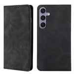 Custodia magnetica in pelle per telefono Skin Feel, For Samsung Galaxy S25+ 5G, For Samsung Galaxy S25 Ultra 5G