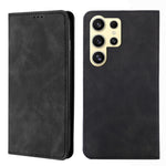 Custodia magnetica in pelle per telefono Skin Feel, For Samsung Galaxy S25+ 5G, For Samsung Galaxy S25 Ultra 5G