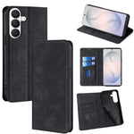 Custodia magnetica in pelle per telefono Skin Feel, For Samsung Galaxy S26+ 5G, For Samsung Galaxy S26 Ultra 5G, For Samsung Galaxy S26 5G, For Samsung Galaxy S25 5G