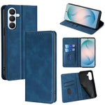 Custodia magnetica in pelle per telefono Skin Feel, For Samsung Galaxy S26+ 5G, For Samsung Galaxy S26 Ultra 5G, For Samsung Galaxy S26 5G, For Samsung Galaxy S25 5G