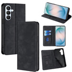 Custodia magnetica in pelle per telefono Skin Feel, For Samsung Galaxy S26+ 5G, For Samsung Galaxy S26 Ultra 5G, For Samsung Galaxy S26 5G, For Samsung Galaxy S25 5G