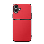 Custodia per telefono antiurto con copertura completa magnetica in pelle Litchi, For iPhone Air, For iPhone 16 Pro Max, For iPhone 16 Pro, For iPhone 16 Plus