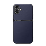 Custodia per telefono antiurto con copertura completa magnetica in pelle Litchi, For iPhone Air, For iPhone 16 Pro Max, For iPhone 16 Pro, For iPhone 16 Plus