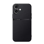 Custodia per telefono antiurto con copertura completa magnetica in pelle Litchi, For iPhone 16, For iPhone 15 Pro Max, For iPhone 15 Pro, For iPhone 15 Plus