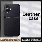Custodia per telefono antiurto con copertura completa magnetica in pelle Litchi, For iPhone 16, For iPhone 15 Pro Max, For iPhone 15 Pro, For iPhone 15 Plus