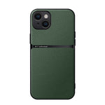Custodia per telefono antiurto con copertura completa magnetica in pelle Litchi, For iPhone 16, For iPhone 15 Pro Max, For iPhone 15 Pro, For iPhone 15 Plus