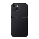 Custodia per telefono antiurto con copertura completa magnetica in pelle Litchi, For iPhone 15, For iPhone 14 Plus, For iPhone 14, For iPhone 14 Pro
