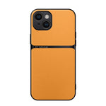 Custodia per telefono antiurto con copertura completa magnetica in pelle Litchi, For iPhone 15, For iPhone 14 Plus, For iPhone 14, For iPhone 14 Pro