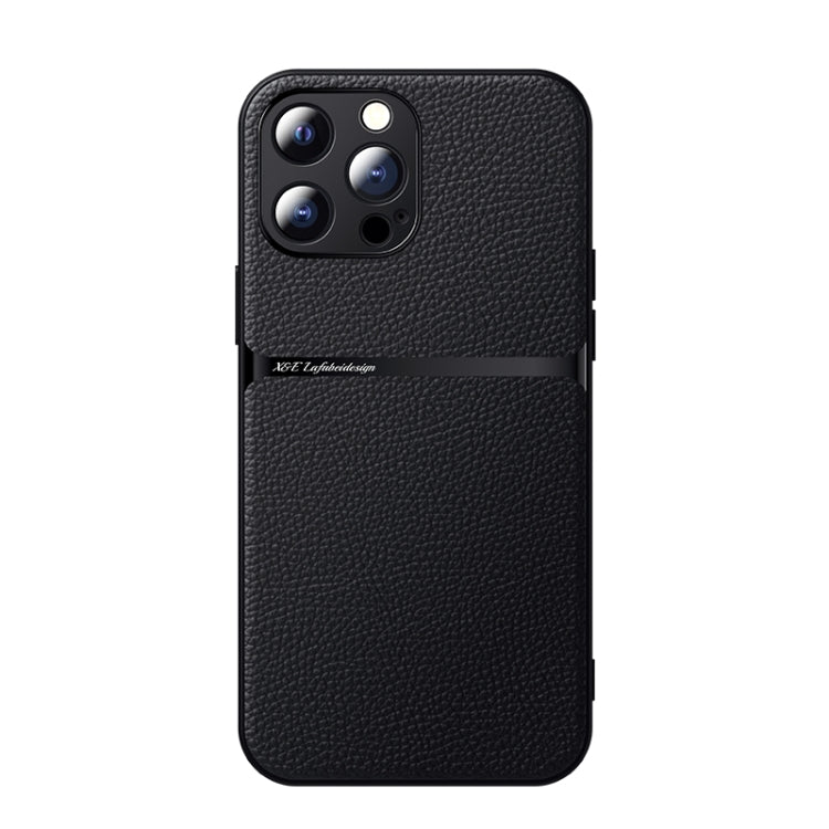 Custodia per telefono antiurto con copertura completa magnetica in pelle Litchi, For iPhone 14 Pro Max, For iPhone 13 Pro Max, For iPhone 13 Pro, For iPhone 13