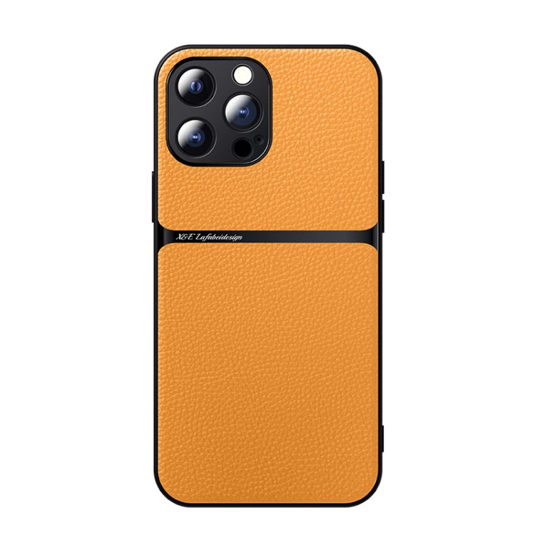 Custodia per telefono antiurto con copertura completa magnetica in pelle Litchi, For iPhone 14 Pro Max, For iPhone 13 Pro Max, For iPhone 13 Pro, For iPhone 13