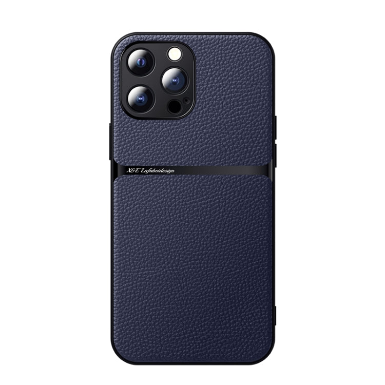 Custodia per telefono antiurto con copertura completa magnetica in pelle Litchi, For iPhone 14 Pro Max, For iPhone 13 Pro Max, For iPhone 13 Pro, For iPhone 13