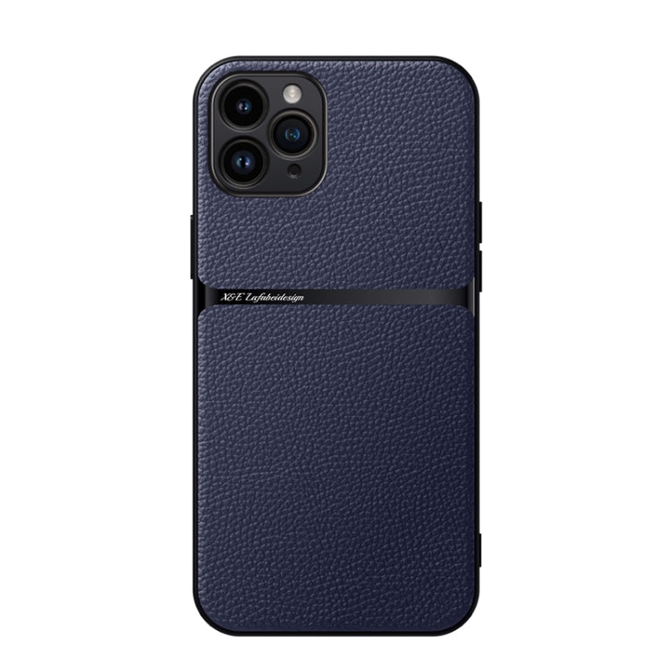 Custodia per telefono antiurto con copertura completa magnetica in pelle Litchi, For iPhone 11, For iPhone 11 Pro, For iPhone X / XS, For iPhone XR
