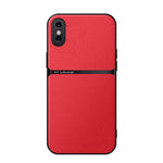 Custodia per telefono antiurto con copertura completa magnetica in pelle Litchi, For iPhone 11, For iPhone 11 Pro, For iPhone X / XS, For iPhone XR