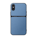 Custodia per telefono antiurto con copertura completa magnetica in pelle Litchi, For iPhone 11, For iPhone 11 Pro, For iPhone X / XS, For iPhone XR
