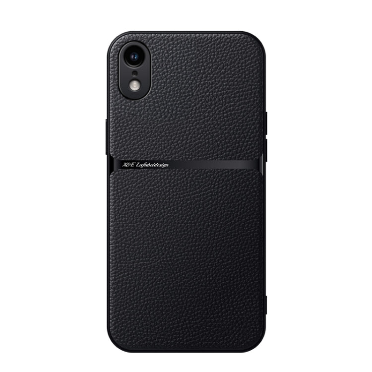 Custodia per telefono antiurto con copertura completa magnetica in pelle Litchi, For iPhone 11, For iPhone 11 Pro, For iPhone X / XS, For iPhone XR