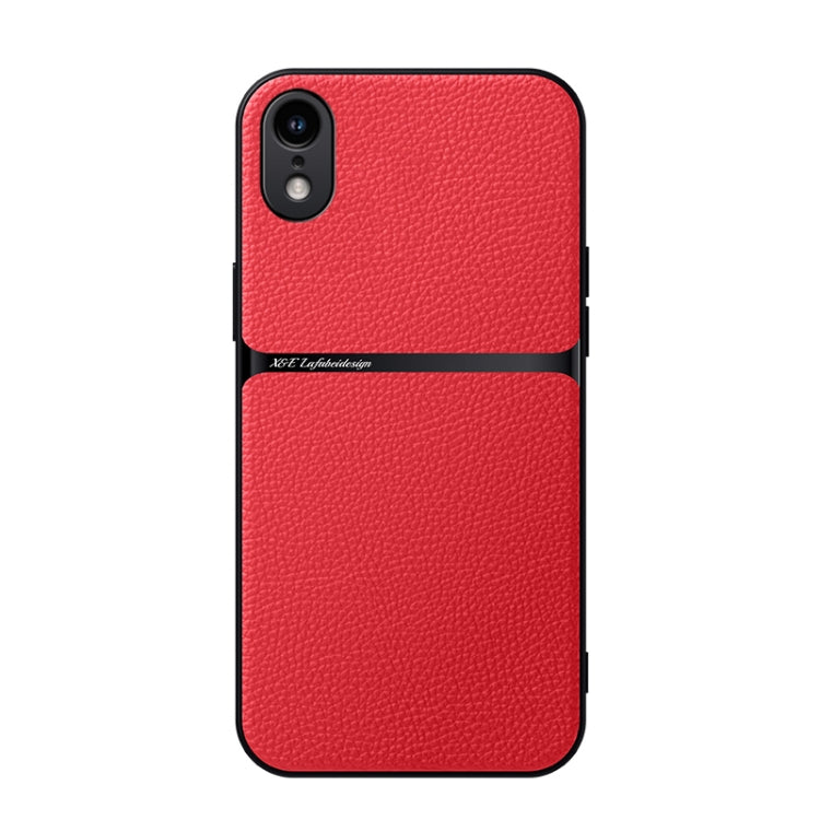 Custodia per telefono antiurto con copertura completa magnetica in pelle Litchi, For iPhone 11, For iPhone 11 Pro, For iPhone X / XS, For iPhone XR